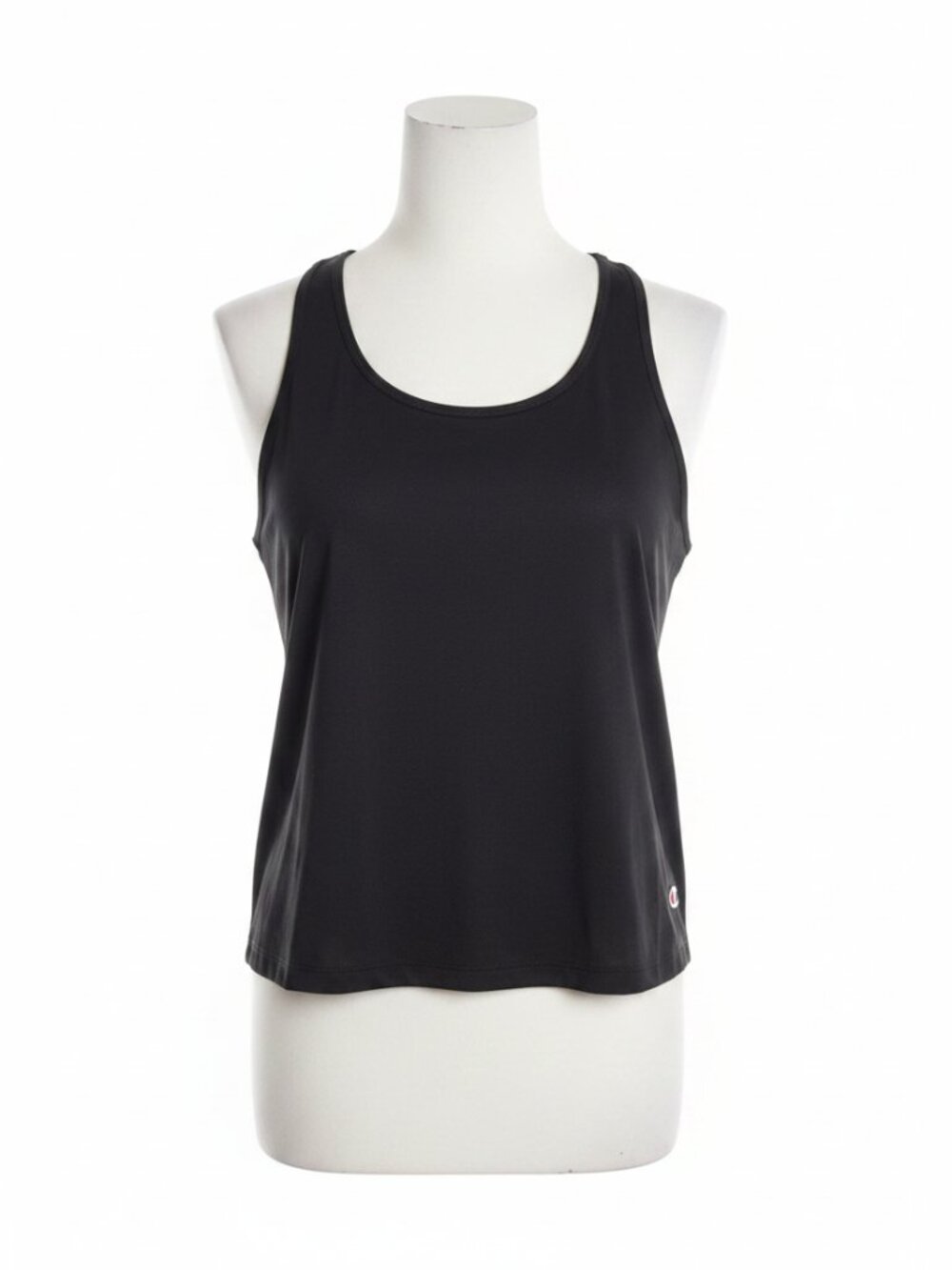Champion Black Back-Tie Racerback Tank Size M • Crop • Athleisure